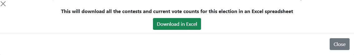 Download in Excel Modal Picture